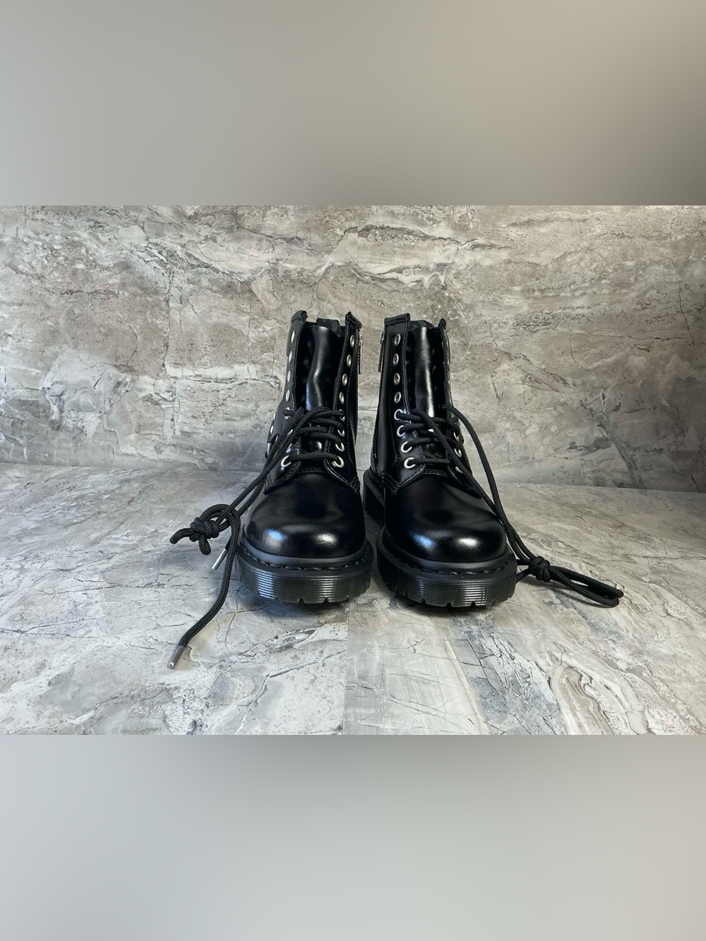 Dr. Martens 1460 Harness leather lace-up boots - Picture 4 of 8